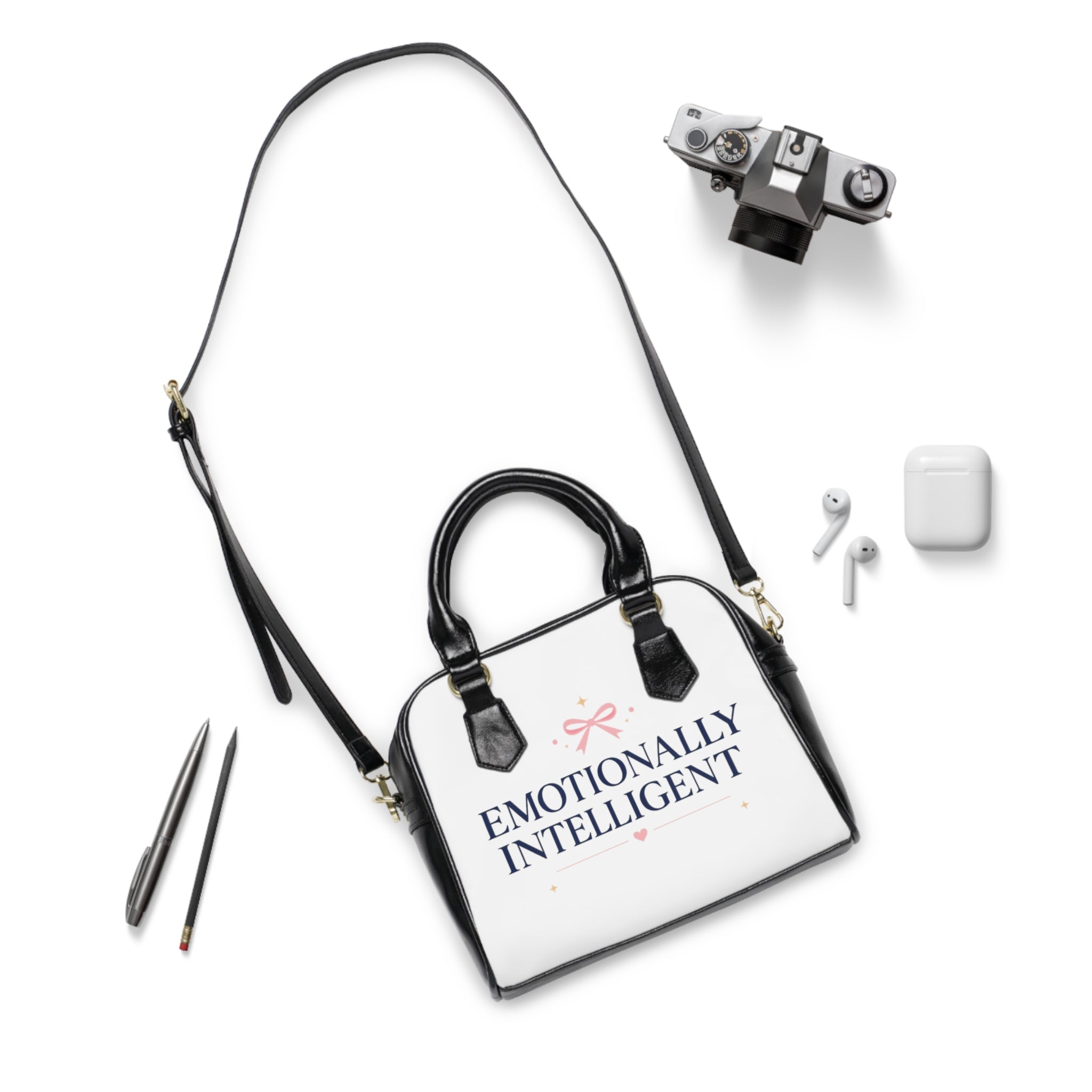 Emotionally Intelligent Signature Bag - White