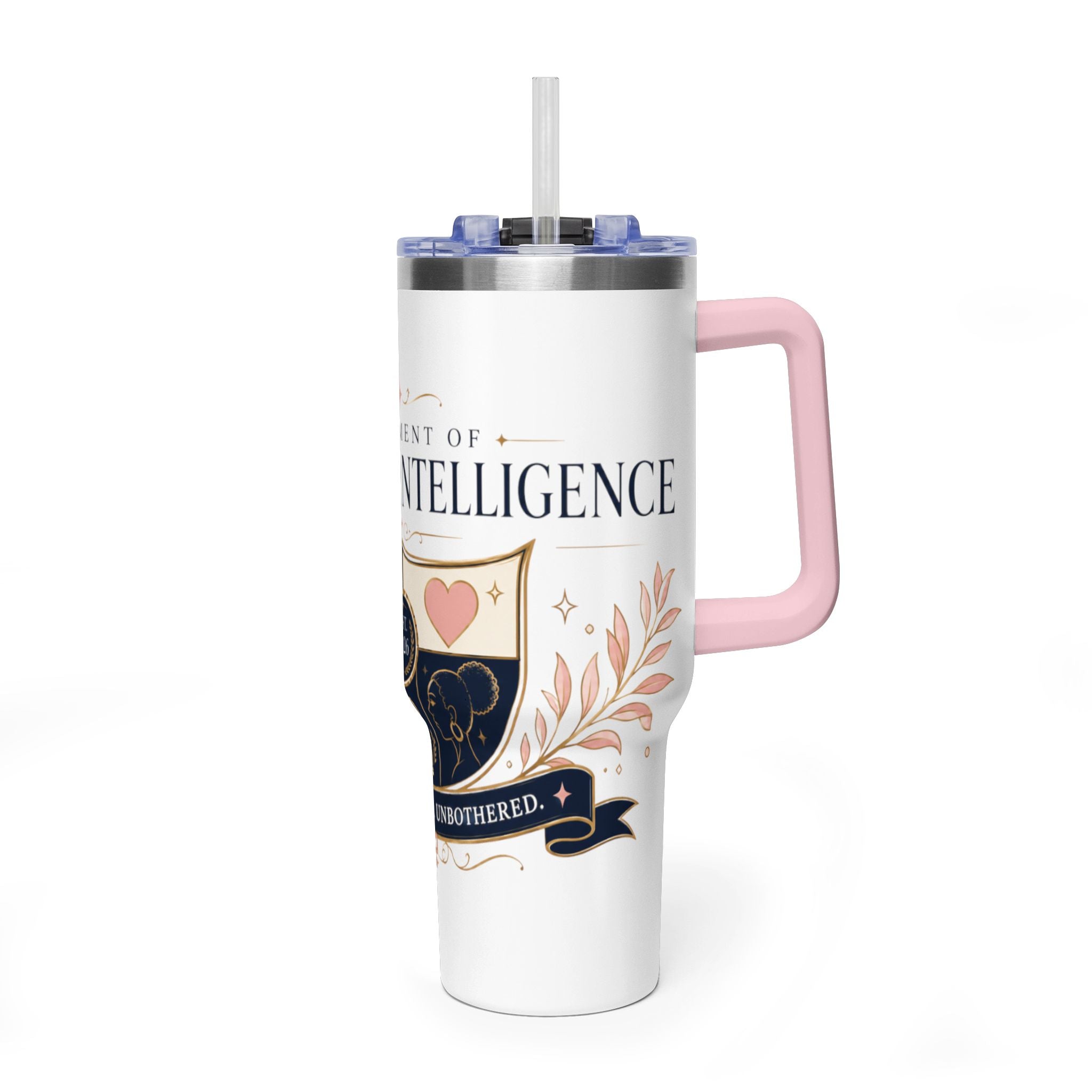 Navy Department of Emotional Intelligence 40oz Tumbler