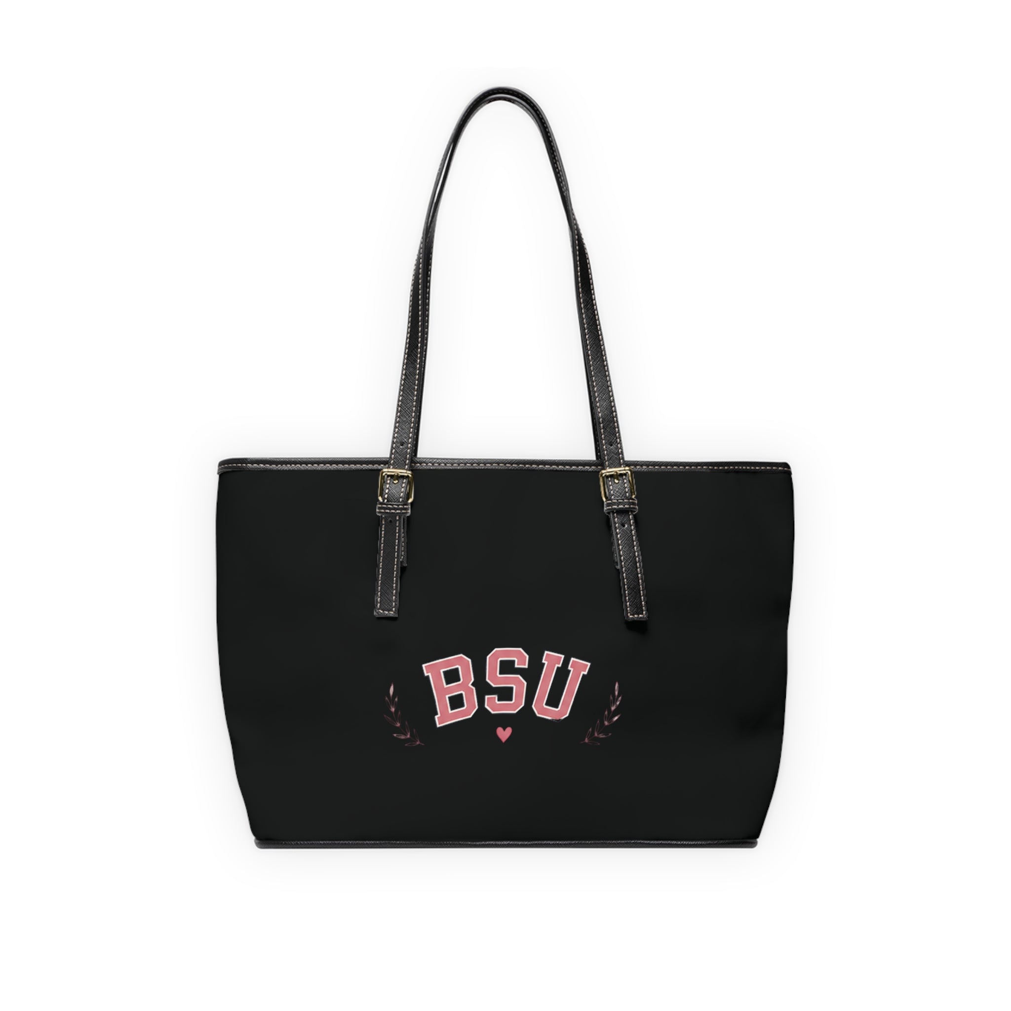 Emotionally Intelligent Leather Tote - Black