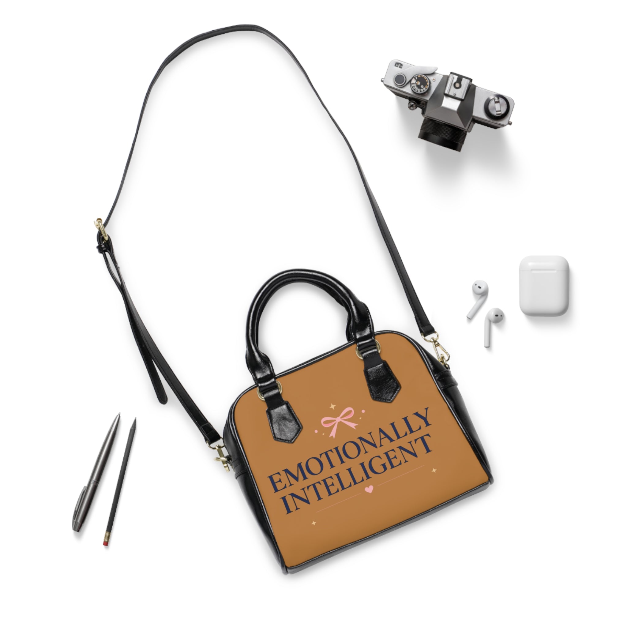 Emotionally Intelligent Signature Bag - Caramel