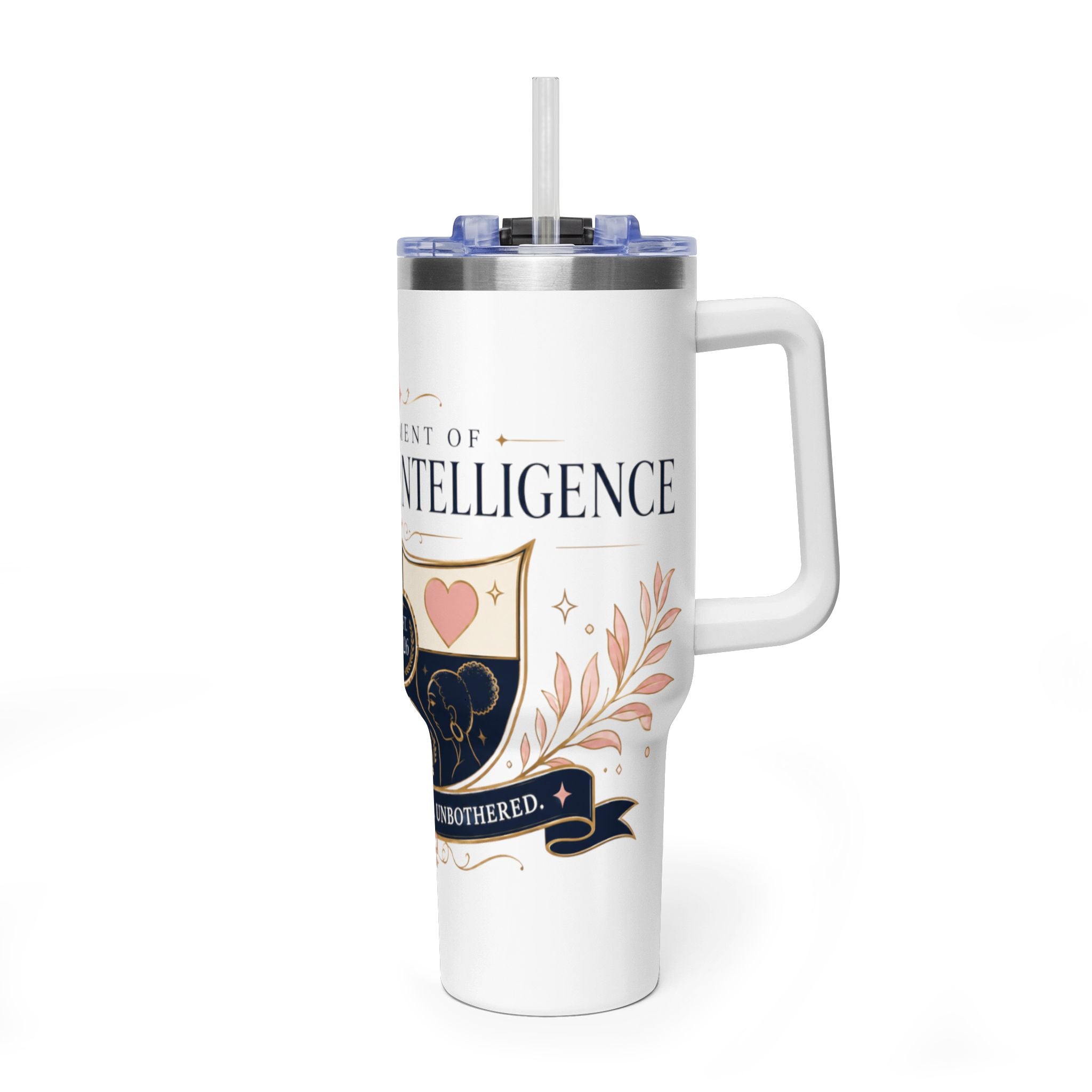 Navy Department of Emotional Intelligence 40oz Tumbler