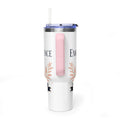 Pink Department of Emotional Intelligence 40oz Tumbler