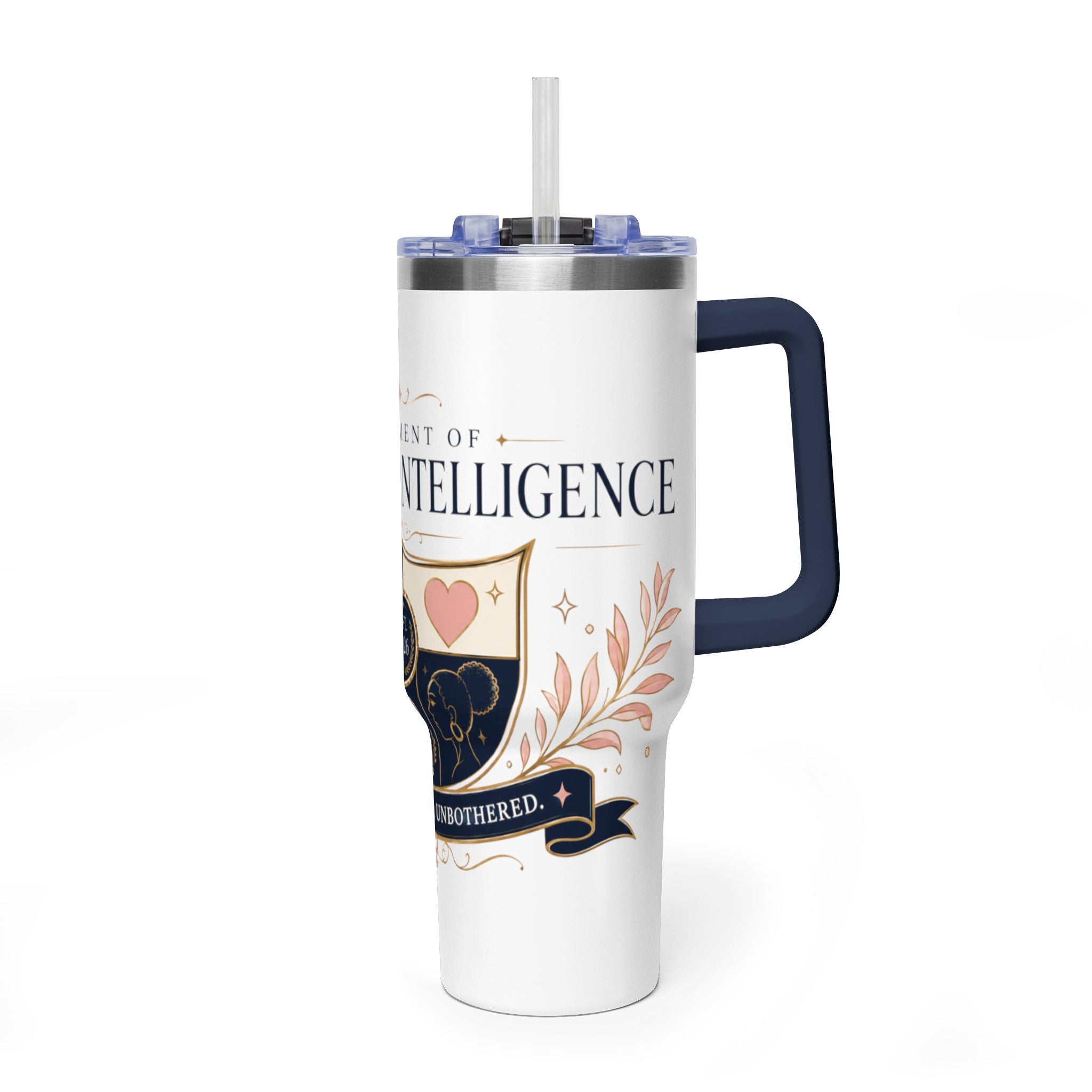 Navy Department of Emotional Intelligence 40oz Tumbler
