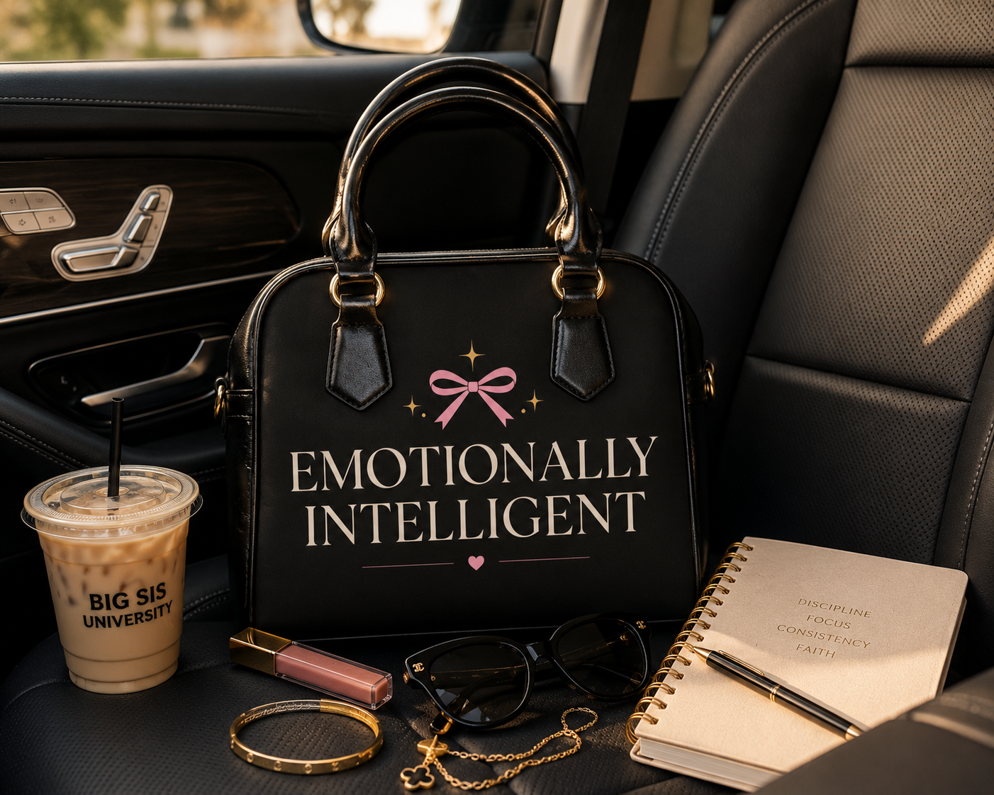 Emotionally Intelligent Signature Bag - Black