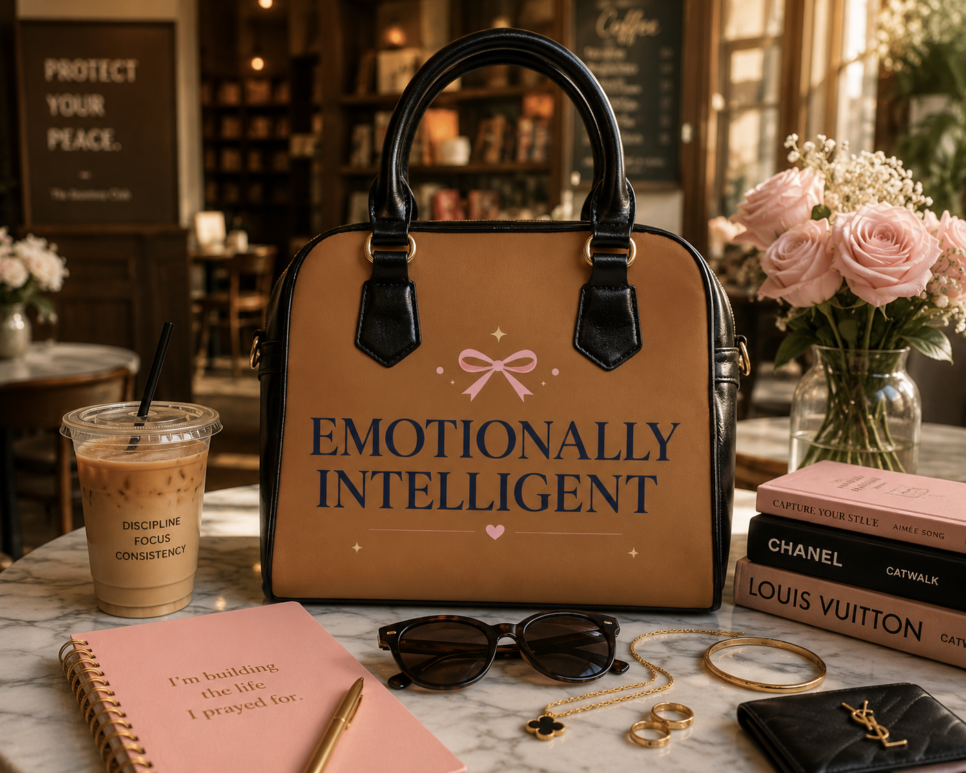 Emotionally Intelligent Signature Bag - Caramel